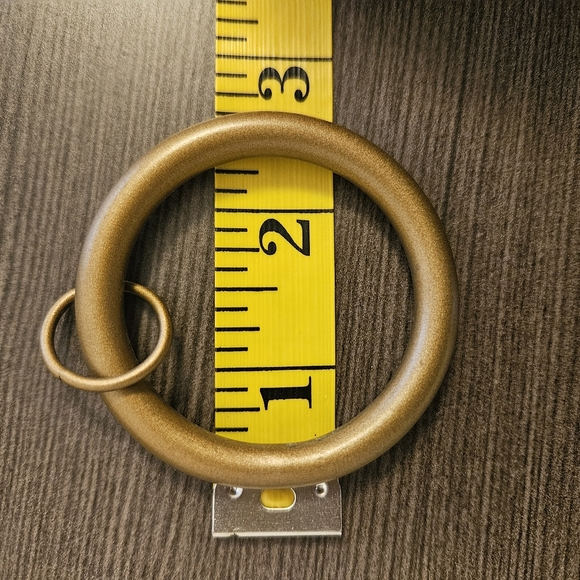 Classic Brass Drapery Rings from Restoration Hardware - Picture 3 of 4